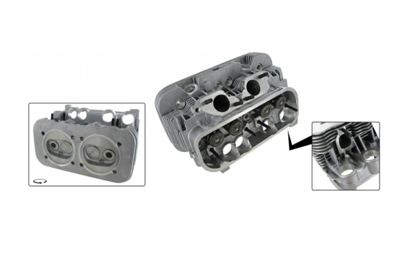 Zylinderkopf VW Bus T2 Typ4 Motor 2.0 70 PS / T3 Motor CU CV 39.3 x 33.0 mm 071101061X